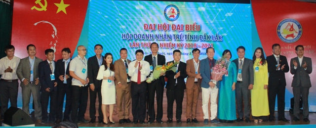 Đại hội Hội Doanh nhân trẻ tỉnh Đắk Lắk lần thứ VI, nhiệm kỳ 2018-2021