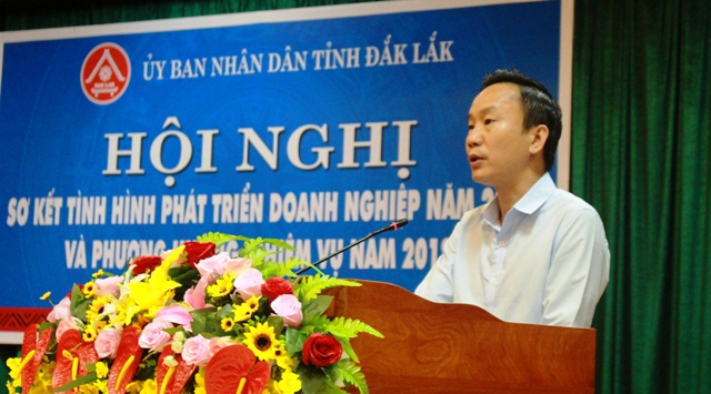 Báo cáo về tình hình tạo lập môi trường kinh doanh thuận lợi cho doanh nghiệp