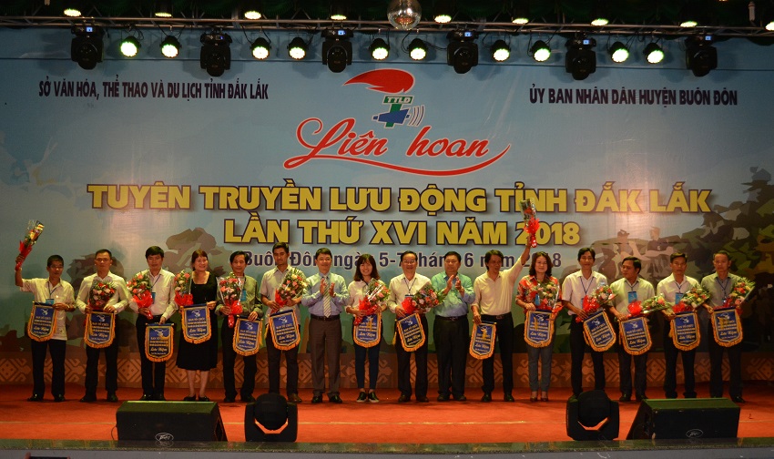 Khai mạc Liên hoan Tuyên truyền lưu động tỉnh Đắk Lắk lần thứ XVI năm 2018.