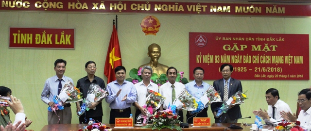Dak Lak PPC meets media and press agencies on the occasion of the Vietnam Revolutionary Press Day