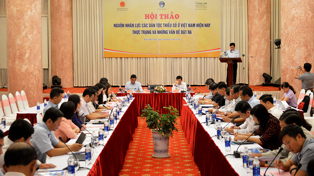 Hội thảo "Nguồn nhân lực các dân tộc thiểu số Việt Nam hiện nay - Thực trạng và những vấn đề đặt ra"