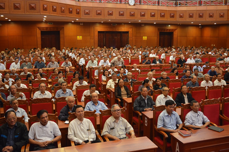 Hội nghị thông tin chuyên đề và thông báo tình hình thời sự cho cán bộ hưu trí thuộc diện Tỉnh ủy quản lý quý III/2018