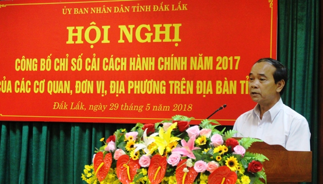 Ban hành Kế hoạch cải thiện Chỉ số Cải cách hành chính và Chỉ số hiệu quả quản trị và hành chính công năm 2018