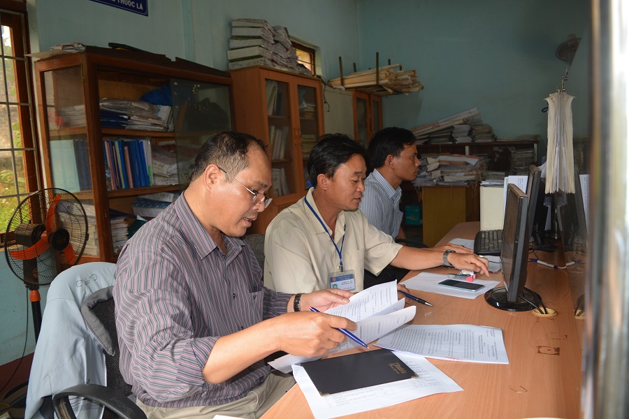 Kiểm tra công tác cải cách hành chính tại các xã, thị trấn trên địa bàn huyện Ea H’leo