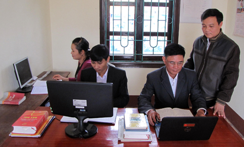 Sắp xếp, chuẩn hóa đội ngũ cán bộ các cơ quan tư pháp địa phương