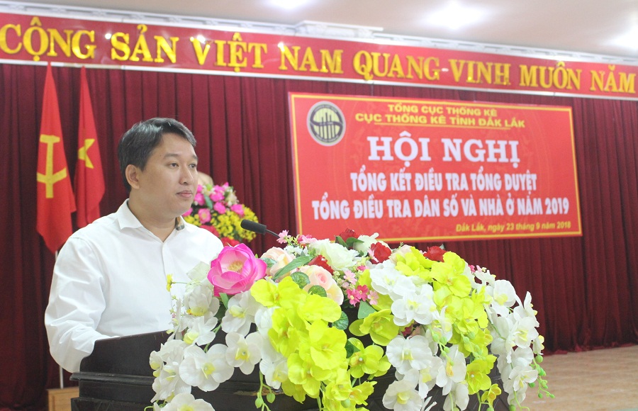 Hội nghị tổng kết điều tra tổng duyệt Tổng điều tra dân số và nhà ở năm 2019 tại Đắk Lắk