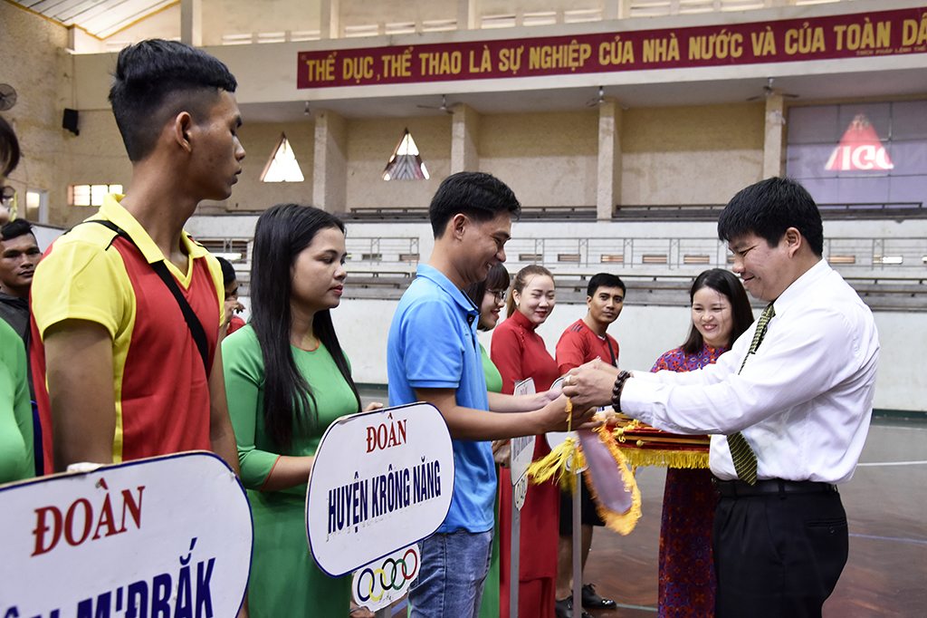 551 vận động viên tham gia Hội thi Thể thao các dân tộc thiểu số tỉnh Đắk Lắk lần thứ XV năm 2018