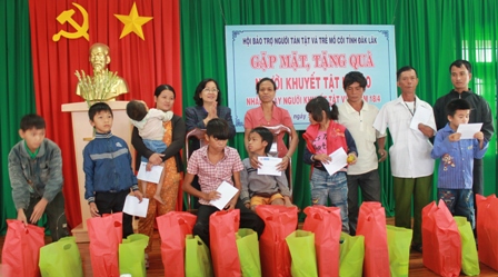 Tăng cường thực hiện Luật người khuyết tật và Kế hoạch thực hiện Đề án trợ giúp người khuyết tật trên địa bàn tỉnh.