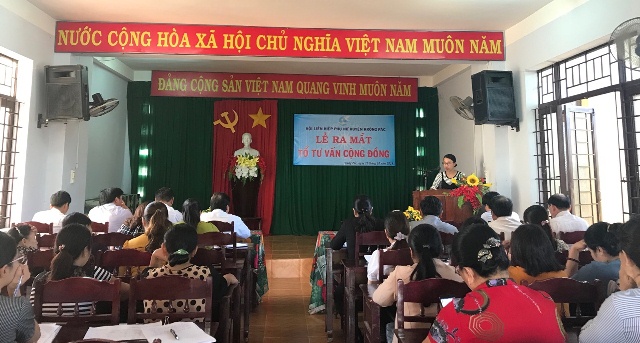 Hội LHPN huyện Krông Pắc ra mắt Tổ tư vấn cộng đồng cấp huyện