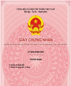 Quyết định về cấp Giấy chứng nhận quyền sử dụng đất