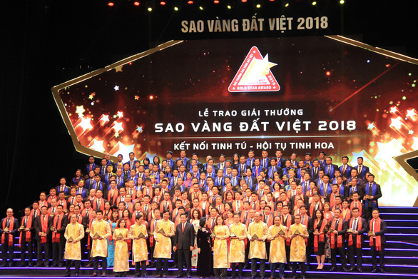02 thương hiệu của doanh nghiệp Đắk Lắk đạt giải thưởng Sao Vàng đất Việt năm 2018