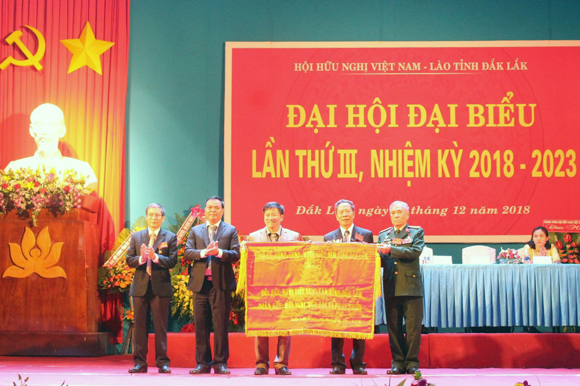 Đại hội đại biểu Hội Hữu nghị Việt Nam – Lào tỉnh Đắk Lắk lần thứ III, nhiệm kỳ 2018-2023