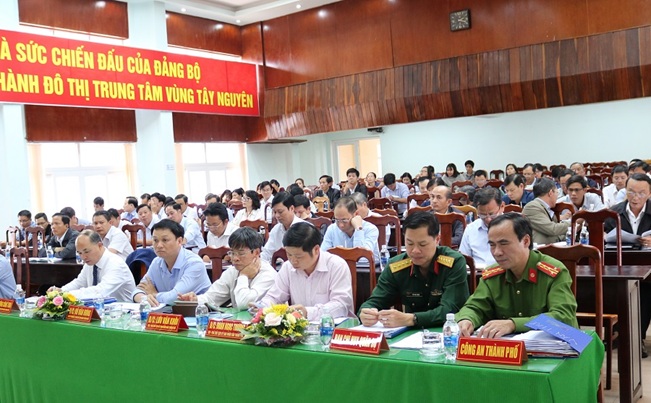 UBND thành phố Buôn Ma Thuột tổ chức Hội nghị tổng kết nhiệm vụ năm 2018 và triển khai kế hoạch năm 2019