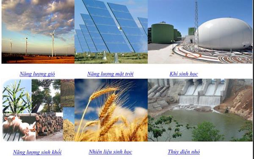 Quy hoạch phát triển điện mặt trời, điện gió, điện sinh khối và năng lượng tái tạo.