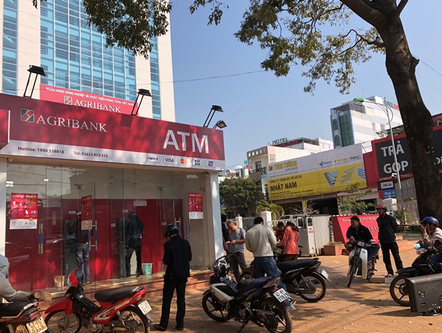 Agribank Đắk Lắk: Đảm bảo chất lượng dịch vụ, an toàn hoạt động ATM trong dịp Tết Kỷ Hợi 2019.