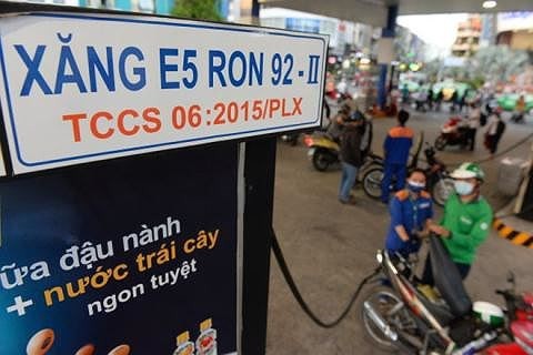 Thu thuế Bảo vệ môi trường đối với xăng sinh học E5 RON92.