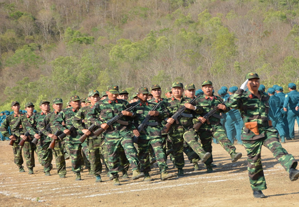 Thành phố Buôn Ma Thuột ra quân huấn luyện dân quân tự vệ - dự bị động viên  năm 2019