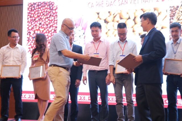 Awarding ceremony of Specialty Coffee Contest at the 7th Buon Ma Thuot Coffee Festival 2019