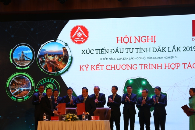 40 projects granted investment policy decision at Dak Lak Investment Promotion Conference 2019