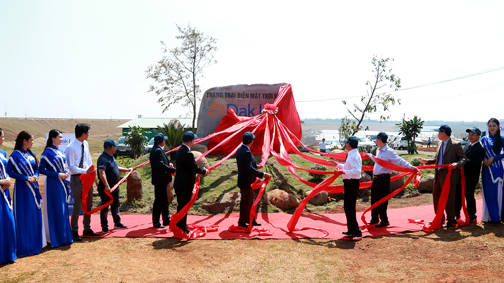 Khánh thành Trang trại điện mặt trời BMT tại huyện Krông Pắc