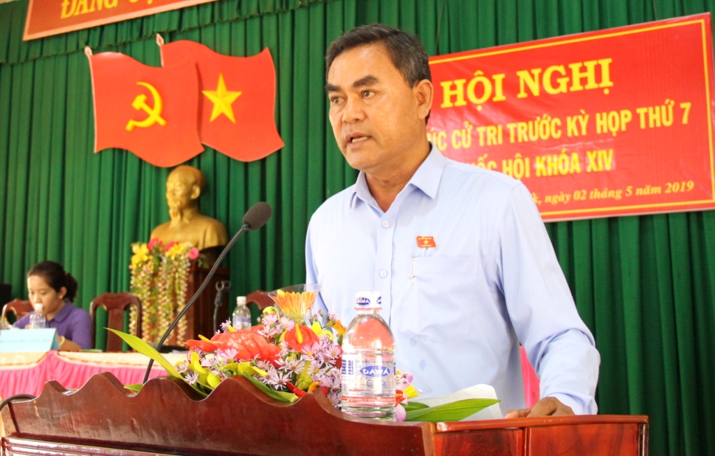 Đoàn Đại biểu Quốc hội tỉnh tiếp xúc cử tri huyện Cư M’gar