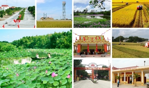Xây dựng tiêu chí xã nông thôn mới kiểu mẫu giai đoạn 2018-2020