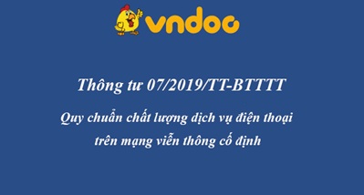 Triển khai Thông tư số 07/2019/TT- BTTTT ngày 16/8/2019 của Bộ Thông tin và Truyền thông