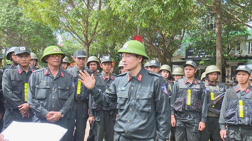 Tích cực tập luyện hướng tới Vòng chung kết Hội thi điều lệnh, bắn súng, võ thuật CAND lần thứ 5