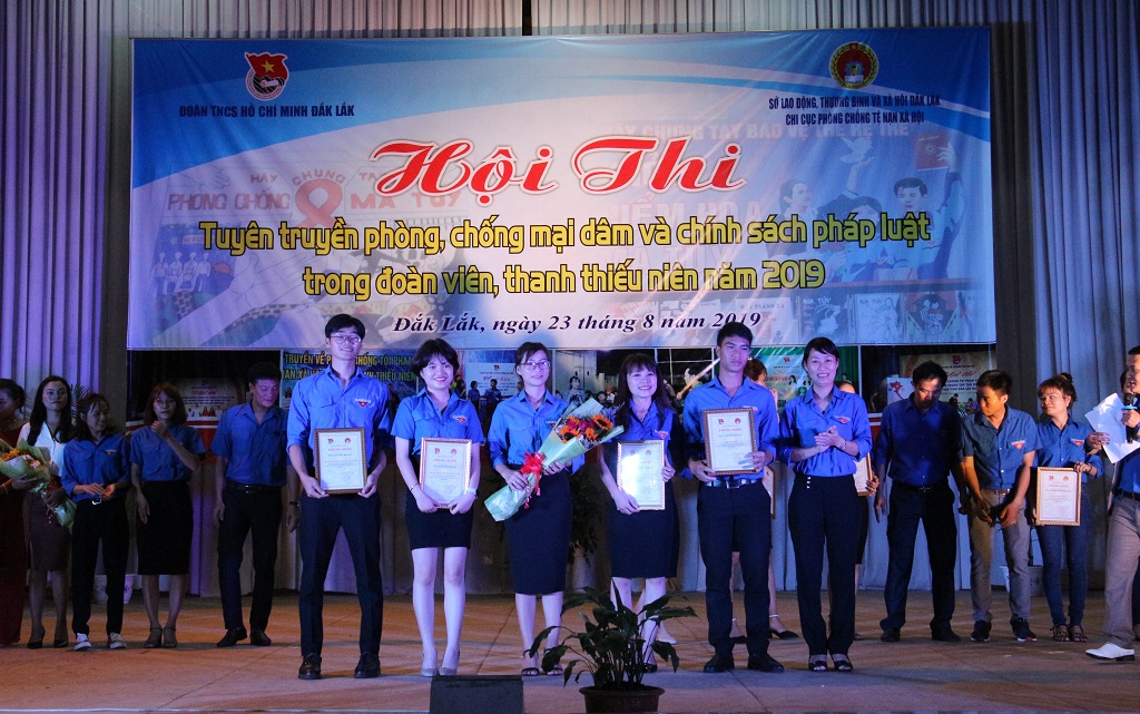 Hội thi tuyên truyền phòng, chống mại dâm và chính sách pháp luật trong đoàn viên, thanh thiếu niên năm 2019