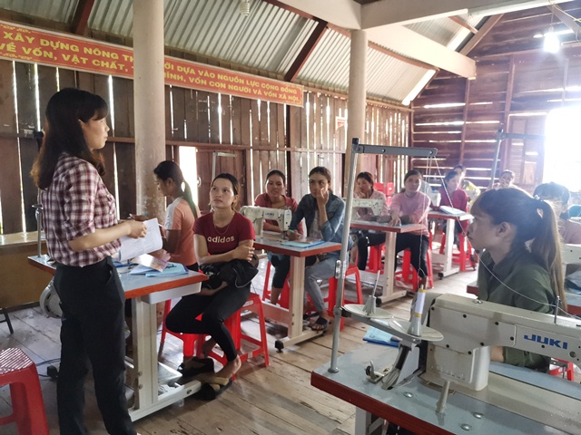 Hiệu quả trong công tác dạy nghề cho lao động nông thôn ở huyện M’Đrắk