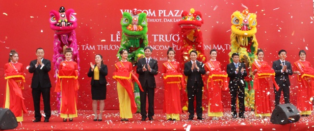 Khai trương Vincom Plaza Buôn Ma Thuột  .