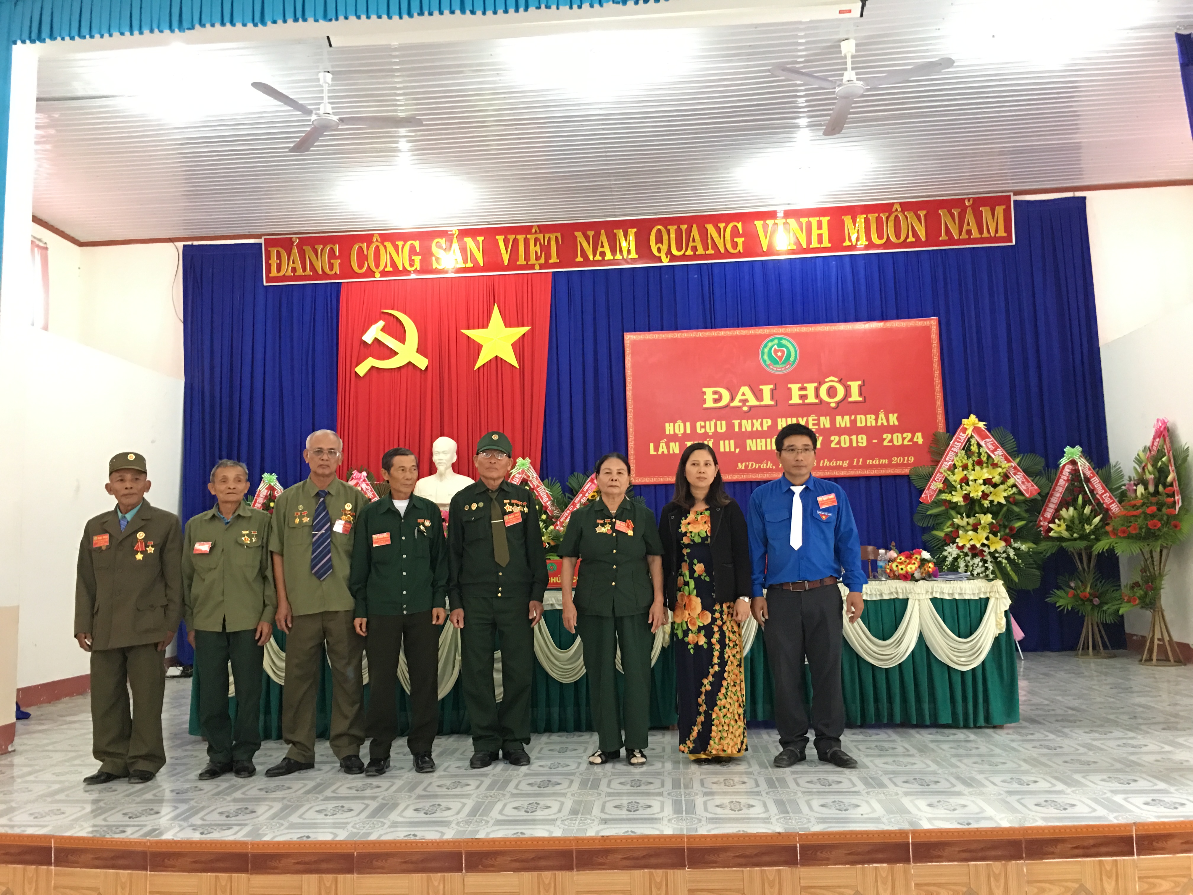 Đại hội đại biểu Hội Cựu thanh niên xung phong huyện M'Drắk lần thứ III, nhiệm kỳ 2019 - 2024