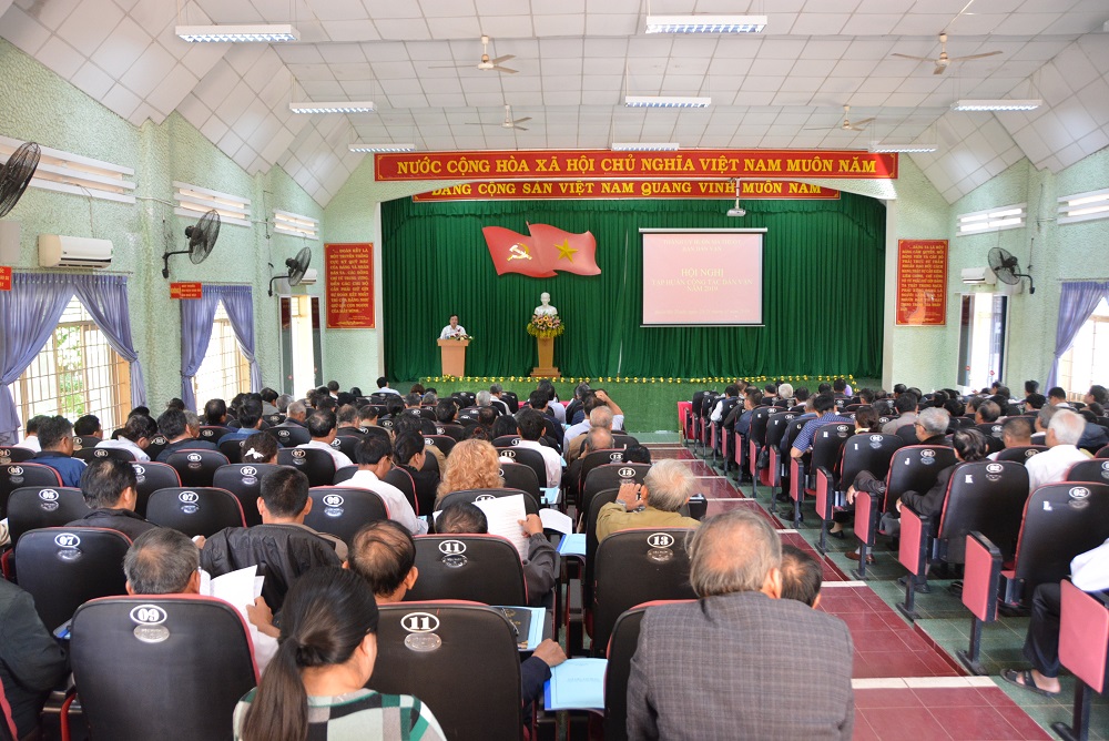 Thành phố Buôn Ma Thuột tổ chức tập huấn công tác dân vận năm 2019 cho gần 300 đại biểu