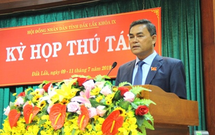 Kỳ họp thứ Chín, HĐND tỉnh Đắk Lắk khóa IX