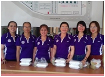 Ấm áp tình người tại "Bếp ăn tình thương" Bệnh viện Đa khoa huyện Krông Bông