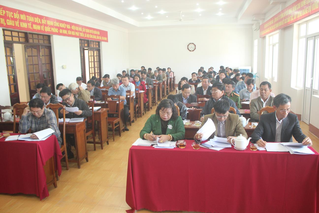 Hội nghị Ban Chấp hành Đảng bộ huyện Buôn Đôn lần thứ 19 (mở rộng)