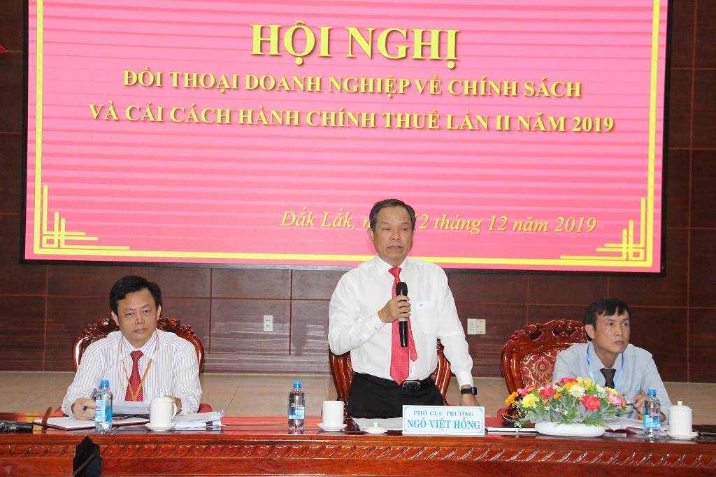 Hội nghị đối thoại doanh nghiệp về chính sách và cải cách hành chính thuế lần thứ II năm 2019