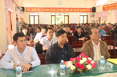 Ban Tuyên giáo huyện ủy M’Drắk bồi dưỡng nghiệp vụ công tác tuyên giáo ở cơ sở năm 2019