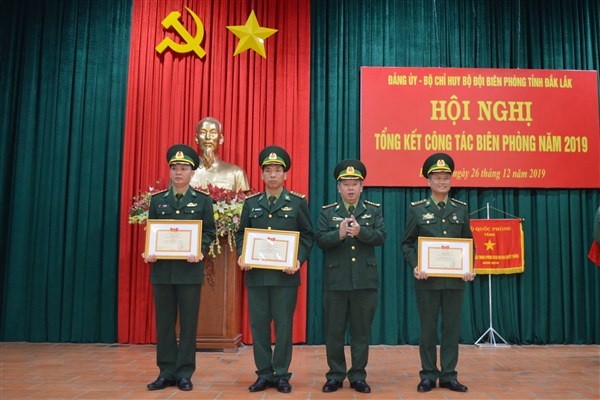Bộ đội Biên phòng tỉnh Đắk Lắk tổ chức hội nghị tổng kết công tác biên phòng năm 2019