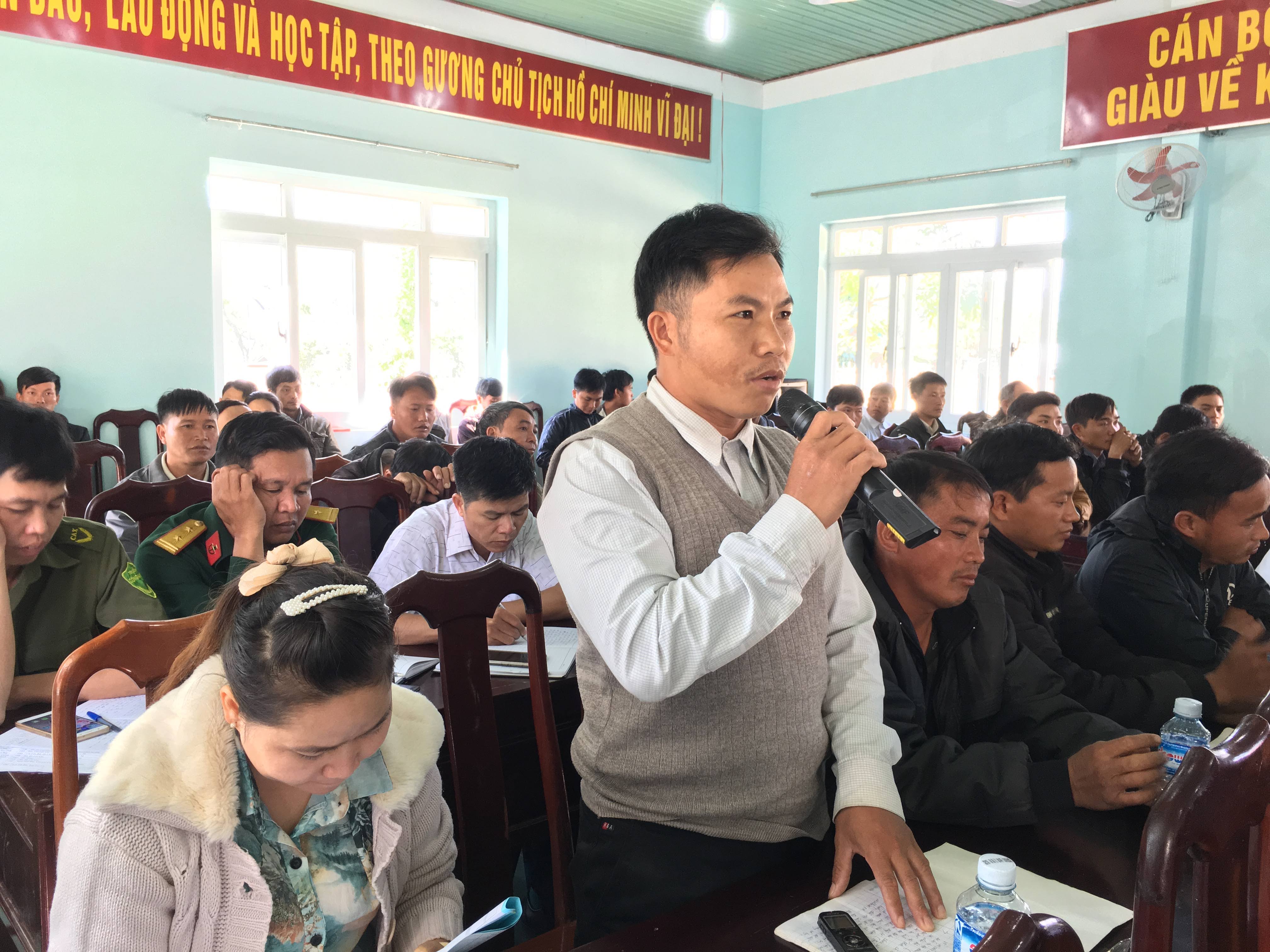 Huyện M'Drắk tổ chức Hội nghị tiếp xúc cử tri hai cấp