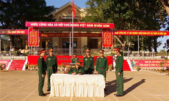 Tiểu đoàn 303 phát động thi đua "Tháng an toàn trong Tiểu đoàn"