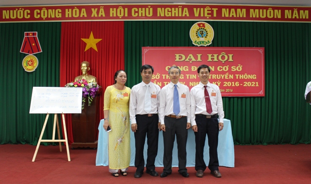 Đại hội Công đoàn cơ sở Sở Thông tin và Truyền thông lần thứ IV, nhiệm kỳ 2016 - 2021.