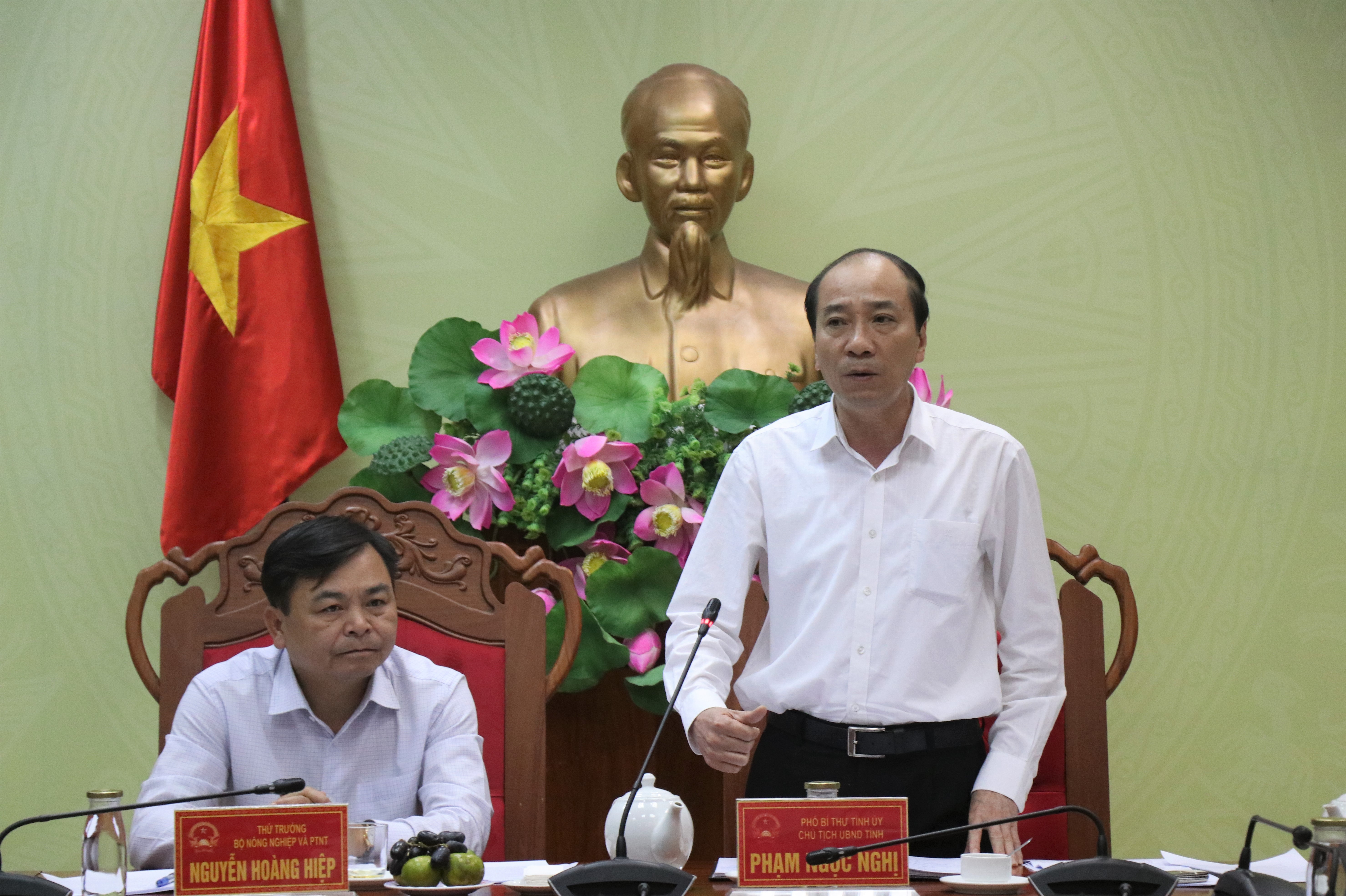 Ministry of Agriculture and Rural Development’s delegation works with Dak Lak Provincial People’s Committee