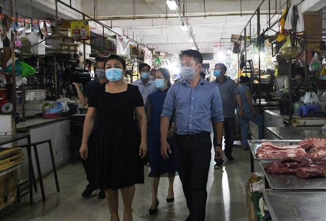 Strengthening prevention and control of Covid - 19 epidemic in traditional markets in Buon Ma Thuot city