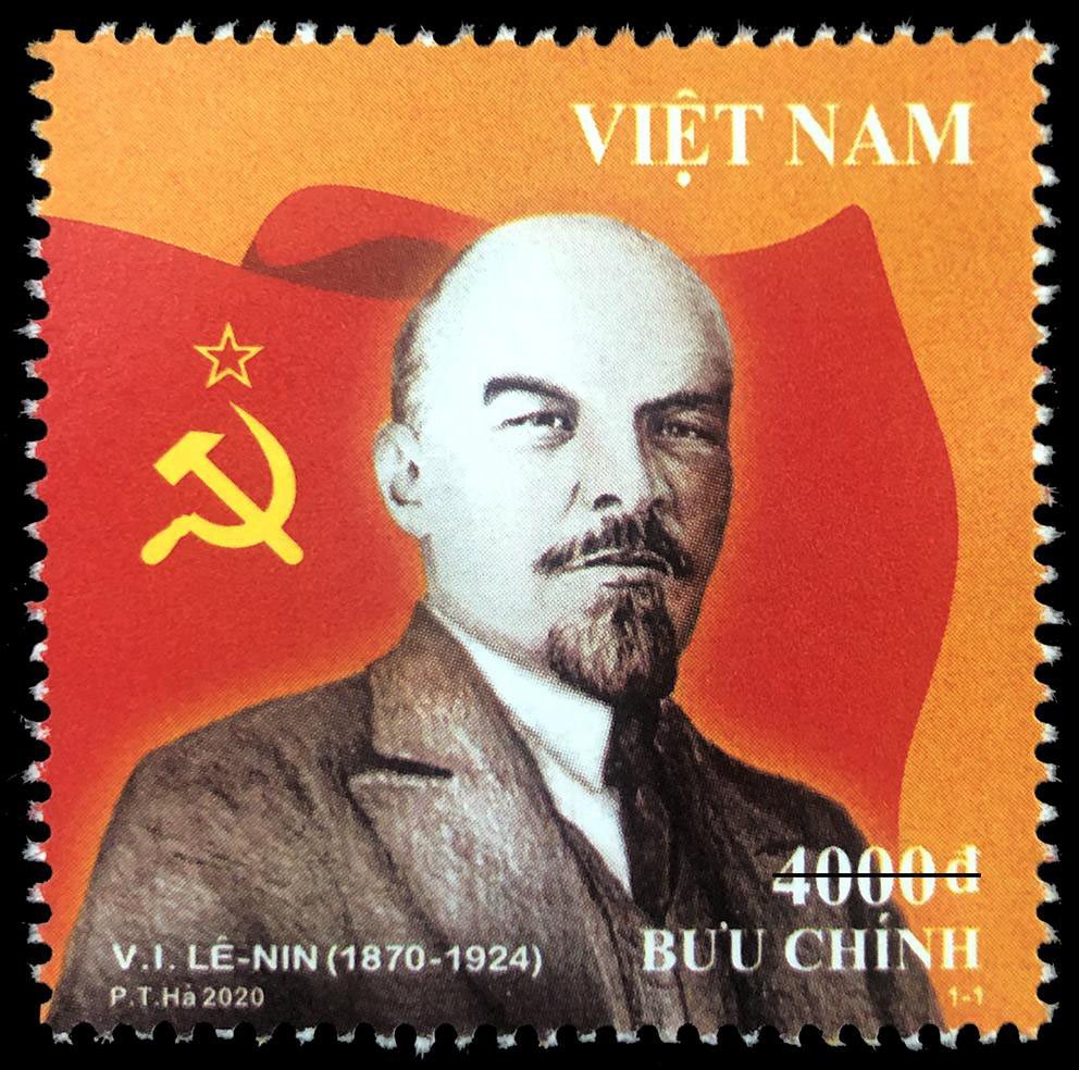 Phát hành bộ tem bưu chính kỷ niệm 150 năm sinh Lê-nin - Xuất bản ...