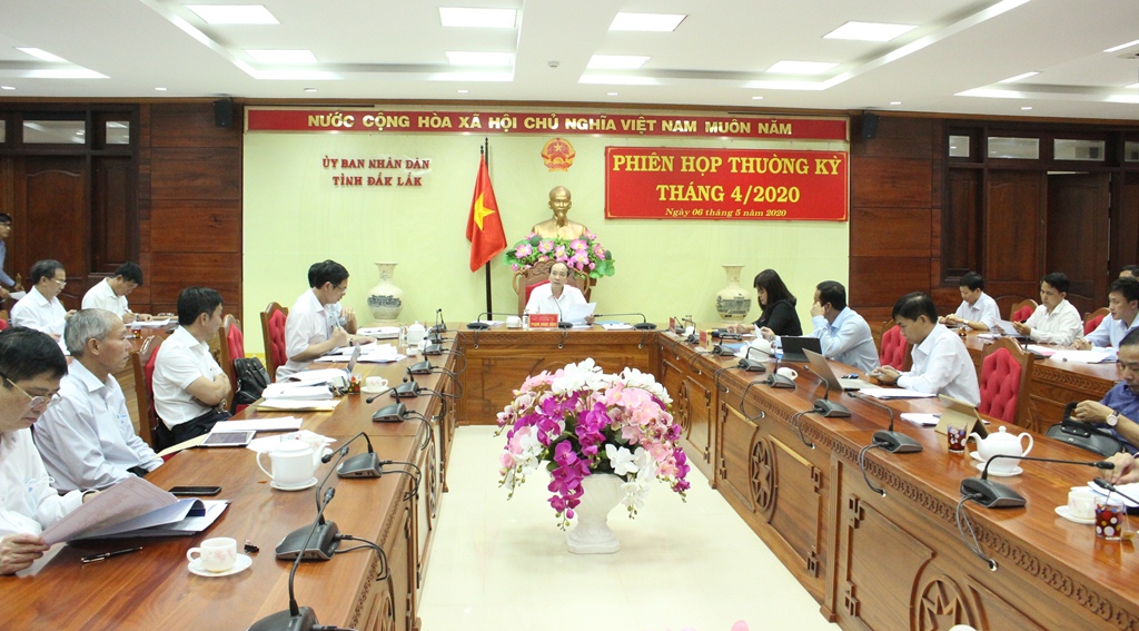 Dak Lak PPC approves the content submitted to the extraordinary session of the 9th Provincial People's Council