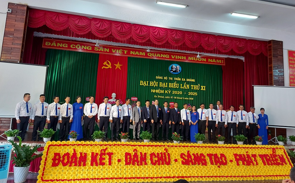 Đại hội điểm Đảng bộ thị trấn Ea Drăng, huyện Ea H’Leo lần thứ XI, nhiệm kỳ 2020-2025