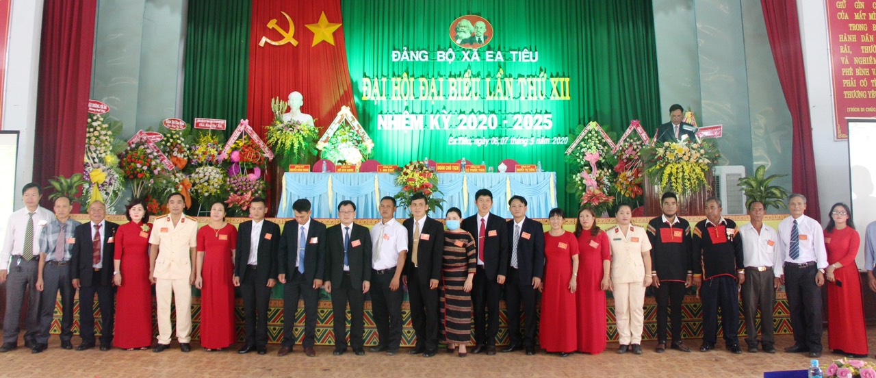 Đảng bộ xã Ea Tiêu (huyện Cư Kuin) tổ chức Đại hội đại biểu lần thứ XII