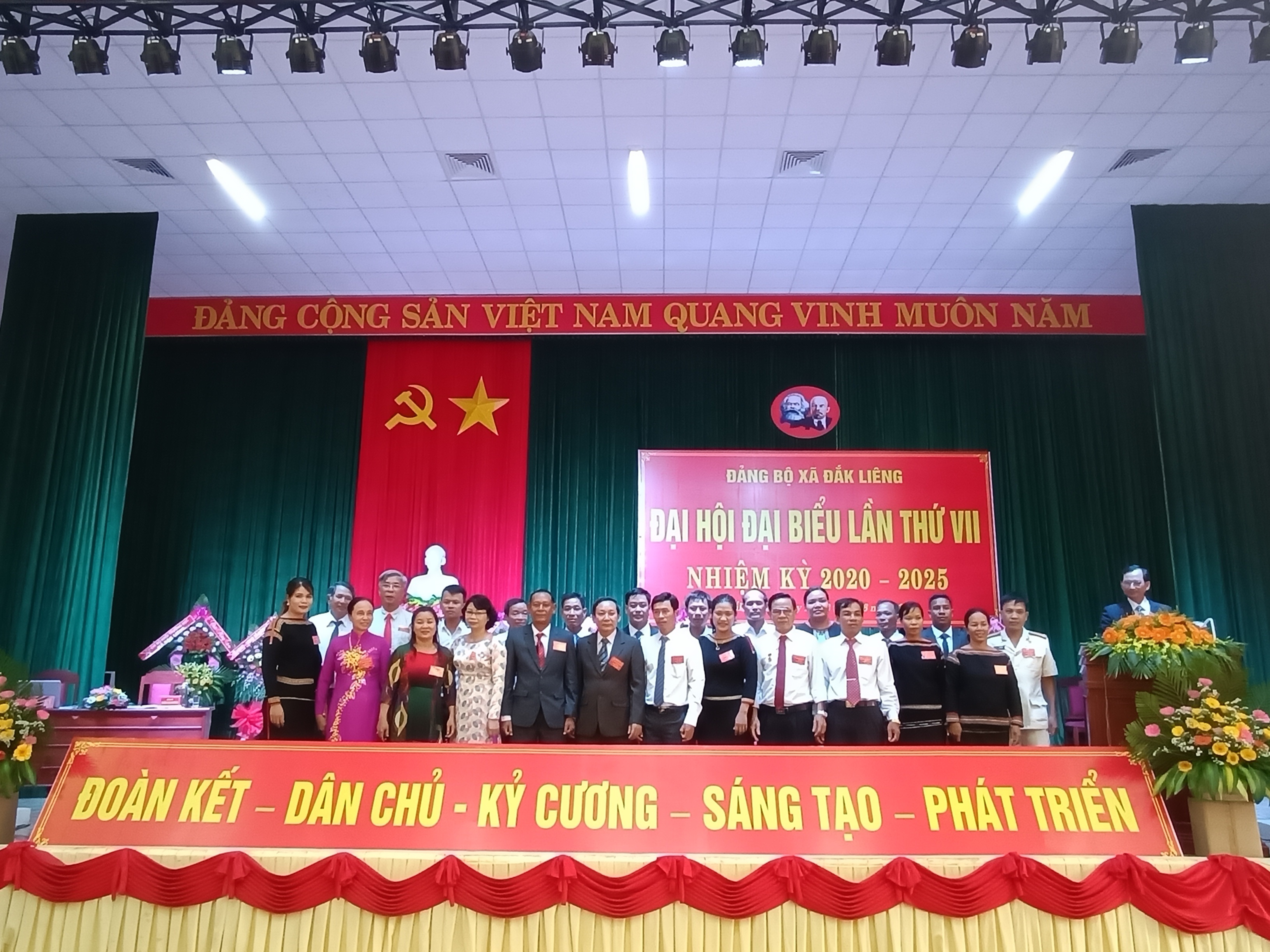 Đại hội đại biểu Đảng bộ xã Đắk Liêng nhiệm kỳ 2020 - 2025