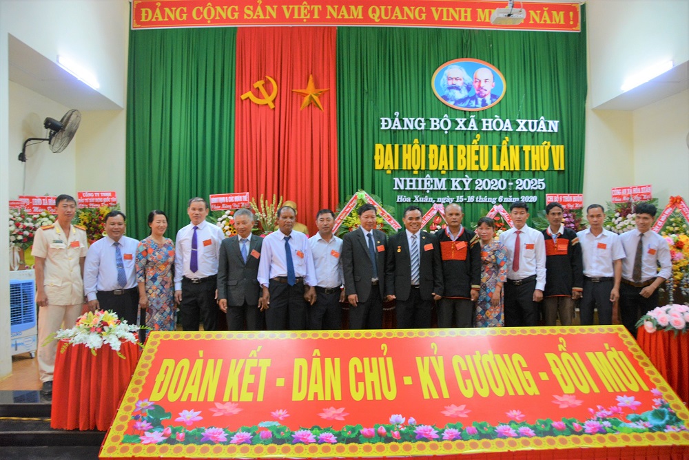 Đại hội đại biểu Đảng bộ xã Hoà Xuân lần thứ VI, nhiệm kỳ 2020 – 2025